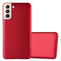 Coque pour Samsung Galaxy S22 PLUS Housse en METALLIC ROUGE Etui Case Cover Protection Silicone TPU Cover matte