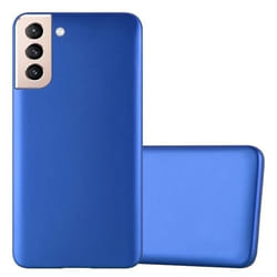 Coque pour Samsung Galaxy S22 PLUS Housse en METALLIC BLEU Etui Case Cover Protection Silicone TPU Cover matte