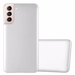 Coque pour Samsung Galaxy S22 PLUS Housse en METALLIC ARGENT Etui Case Cover Protection Silicone TPU Cover matte