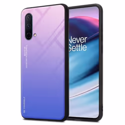Coque - CADORABO - OnePlus Nord CE 5G - Bicolore ROSE-BLEU - Protection antidérapante - Design moderne