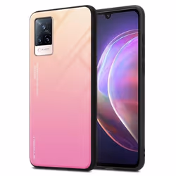 Coque - CADORABO - Vivo V21 4G/5G - Protection supérieure - Design bicolore - Accès facile aux ports