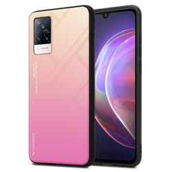 Coque - CADORABO - Vivo V21 4G/5G - Protection supérieure - Design bicolore - Accès facile aux ports