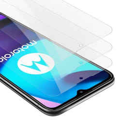 3x Verre Trempé décran pour Motorola MOTO E20 / E30 / E40 Film protection en HAUTE TRANSPARENT durci Tempered Glass