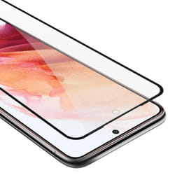 Plein Verre Trempé décran pour Samsung Galaxy S22 Film protection en TRANSPARENT avec NOIR durci Tempered Glass