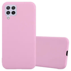 Coque pour Samsung Galaxy A22 4G / M22 / M32 4G Etui en CANDY ROSE VIF Housse Case Cover Protection Silicone TPU Case