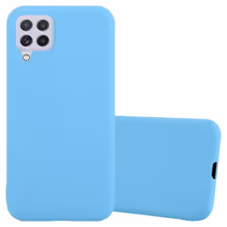 Coque - CADORABO - Samsung Galaxy A22/M22/M32 4G - Candy Bleu - Protection Silicone TPU - Design Tendance