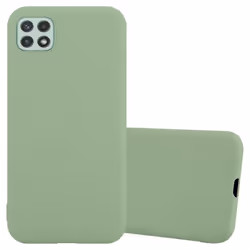 Coque pour Samsung Galaxy A22 5G Etui en CANDY VERT PASTEL Housse Case Cover Protection Silicone TPU Case