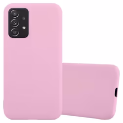 Coque pour Samsung Galaxy A52 (4G / 5G) / A52s Etui en CANDY ROSE VIF Housse Case Cover Protection Silicone TPU Case
