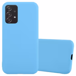 Coque pour Samsung Galaxy A52 (4G / 5G) / A52s Etui en CANDY BLEU Housse Case Cover Protection Silicone TPU Case