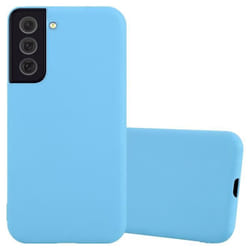 Coque pour Samsung Galaxy S22 Etui en CANDY BLEU Housse Case Cover Protection Silicone TPU Case