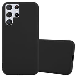Coque pour Samsung Galaxy S22 ULTRA Etui en CANDY NOIR Housse Case Cover Protection Silicone TPU Case