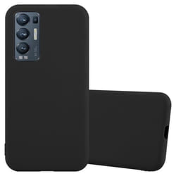 Coque pour Oppo FIND X3 NEO Etui en CANDY NOIR Housse Case Cover Protection Silicone TPU Case