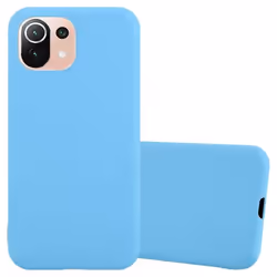 Coque - CADORABO - Xiaomi Mi 11 LITE (4G/5G) - Candy Bleu - Ultra fin - Protection silicone TPU
