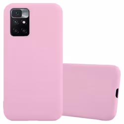 Coque pour Xiaomi RedMi 10 Etui en CANDY ROSE VIF Housse Case Cover Protection Silicone TPU Case