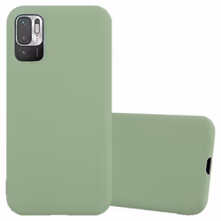 Coque pour Xiaomi RedMi NOTE 10 5G / POCO M3 PRO 5G Etui en CANDY VERT PASTEL Housse Case Cover Protection Silicone TPU Case