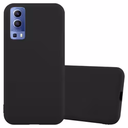 Coque pour Vivo Y52 5G / Y72 5G Etui en CANDY NOIR Housse Case Cover Protection Silicone TPU Case