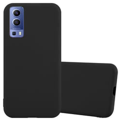 Coque pour Vivo Y52 5G / Y72 5G Etui en CANDY NOIR Housse Case Cover Protection Silicone TPU Case