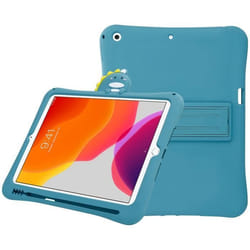 Etui pour Apple iPad 7 / 8 (10.2 Zoll) Coque tablette Design en Dinosaure No. 5 Case Portefeuille Wallet Cover Protection enfants