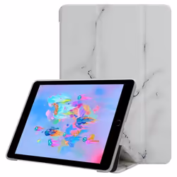 Coque tablette pour Apple iPad MINI / MINI 2 / MINI 3 / MINI 4 / MINI 5 Etui en Marbre Blanc Housse Case Cover Protection Sil ...