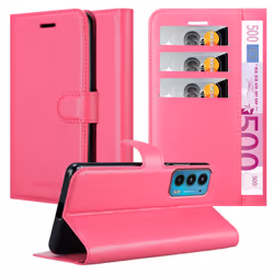 Cadorabo DE-156826, Folio porte carte, Motorola, EDGE 20, 17 cm (6.7"), Rose