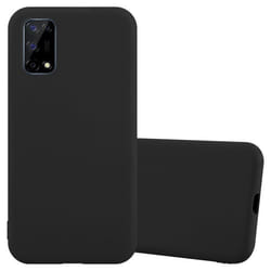 Coque pour Realme 7 5G Etui en CANDY NOIR Housse Case Cover Protection Silicone TPU Case