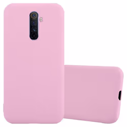 Coque pour Realme X2 PRO / Oppo Reno Ace Etui en CANDY ROSE VIF Housse Case Cover Protection Silicone TPU Case