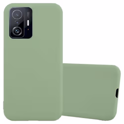 Coque pour Xiaomi 11T / 11T PRO Etui en CANDY VERT PASTEL Housse Case Cover Protection Silicone TPU Case