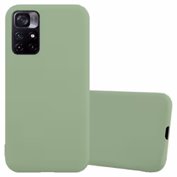 Coque pour Xiaomi POCO M4 PRO 5G Etui en CANDY VERT PASTEL Housse Case Cover Protection Silicone TPU Case