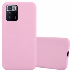 Coque pour Xiaomi POCO X3 GT Etui en CANDY ROSE VIF Housse Case Cover Protection Silicone TPU Case