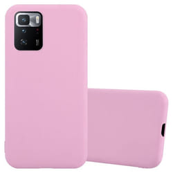 Coque pour Xiaomi POCO X3 GT Etui en CANDY ROSE VIF Housse Case Cover Protection Silicone TPU Case