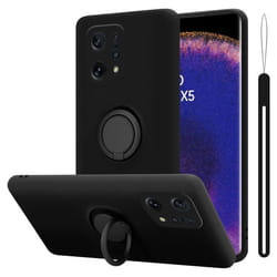 Coque pour Oppo FIND X5 Housse en LIQUID BLACK Etui Case Cover Protection en Silicone TPU telephone portable