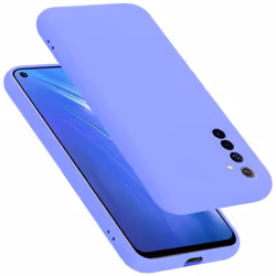 Coque pour Realme 6 4G / 6s Housse en LIQUID LIGHT PURPLE Etui Case Cover Protection en Silicone TPU telephone portable
