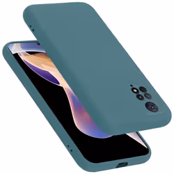 Coque pour Xiaomi RedMi NOTE 11 PRO 4G / 5G Housse en LIQUID GREEN Etui Case Cover Protection en Silicone TPU telephone porta ...