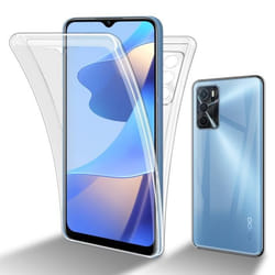 Coque pour Oppo A16s / A54s Etui en TRANSPARENT Housse Etui Case Cover 360° Full Body Protection protection décran