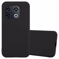 Coque pour OnePlus 10 PRO 5G Etui en CANDY NOIR Housse Case Cover Protection Silicone TPU Case