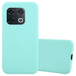Coque pour OnePlus 10 PRO 5G Etui en CANDY BLEU Housse Case Cover Protection Silicone TPU Case
