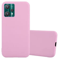 Coque pour Realme 9 4G / 9 PRO+ Etui en CANDY ROSE VIF Housse Case Cover Protection Silicone TPU Case