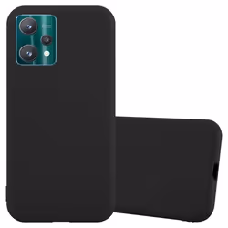 Coque pour Realme 9 4G / 9 PRO+ Etui en CANDY NOIR Housse Case Cover Protection Silicone TPU Case