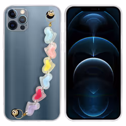 Cadorabo DE-157549, Housse, Apple, iPhone 12 PRO MAX, 17 cm (6.7"), Transparent