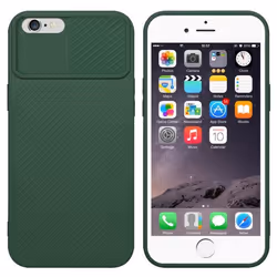 Housse pour Apple iPhone 6 PLUS / 6S PLUS Coque en Bonbon Vert Etui Case Cover Silicone TPU et protection pour appareil photo
