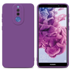 Coque pour Huawei MATE 10 LITE en FLUID VIOLET MAT Housse Etui Case Cover en Silicone TPU flexible Protection