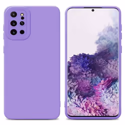 Coque pour Samsung Galaxy S20 PLUS en FLUID VIOLET CLAIR Housse Etui Case Cover en Silicone TPU flexible Protection