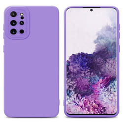Coque pour Samsung Galaxy S20 PLUS en FLUID VIOLET CLAIR Housse Etui Case Cover en Silicone TPU flexible Protection