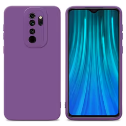 Coque pour Xiaomi RedMi NOTE 8 PRO en FLUID VIOLET MAT Housse Etui Case Cover en Silicone TPU flexible Protection