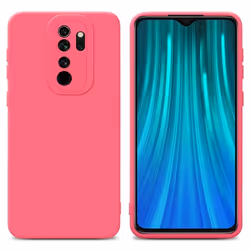 Coque pour Xiaomi RedMi NOTE 8 PRO en FLUID ROUGE Housse Etui Case Cover en Silicone TPU flexible Protection