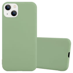 Coque pour Apple iPhone 14 Etui en CANDY VERT PASTEL Housse Case Cover Protection Silicone TPU Case