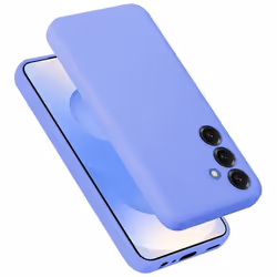 Etui pour Galaxy S25 en Violet Coque en silicone Étui de protection pour Samsung Galaxy S25