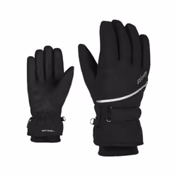 Gants de ski femme Ziener Kiana Gore-tex + Gore plus warm - noir - Taille 7