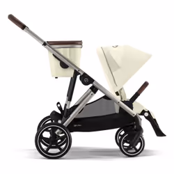 CYBEX Gazelle S, Ciel de lit, Poussette classique, Unisexe, Pliable, Beige, Taupe
