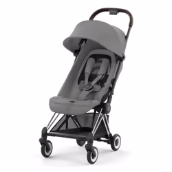 CYBEX Coya Poussette classique 1 siège(s) Chrome, Gris